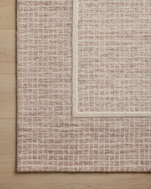 Chris Loves Julia x Loloi Briggs Rugs - Blush / Ivory-Blue Hand Home