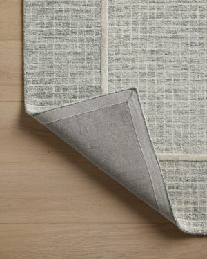 Chris Loves Julia x Loloi Briggs Rugs - Mist / Ivory-Blue Hand Home