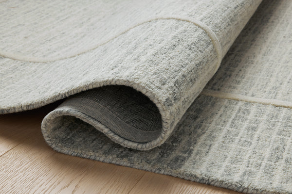 Chris Loves Julia x Loloi Briggs Rugs - Mist / Ivory-Blue Hand Home