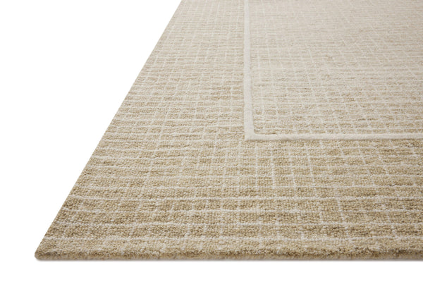 Chris Loves Julia x Loloi Briggs Rugs - Wheat / Ivory-Blue Hand Home