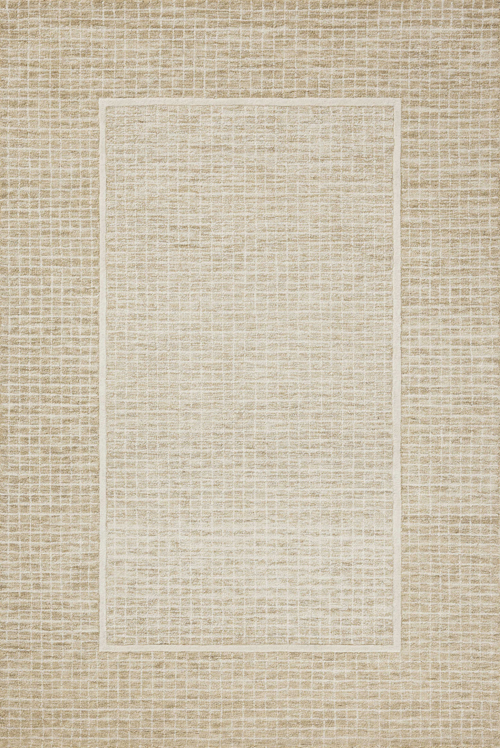 Chris Loves Julia x Loloi Briggs Rugs - Wheat / Ivory-Blue Hand Home