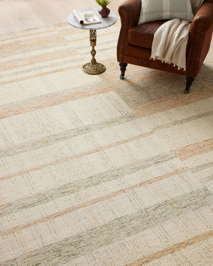 Chris Loves Julia x Loloi Chris Rugs - Natural / Multi-Blue Hand Home
