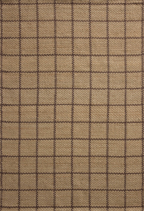 Chris Loves Julia x Loloi Fletcher Rugs - Natural / Brown-Blue Hand Home