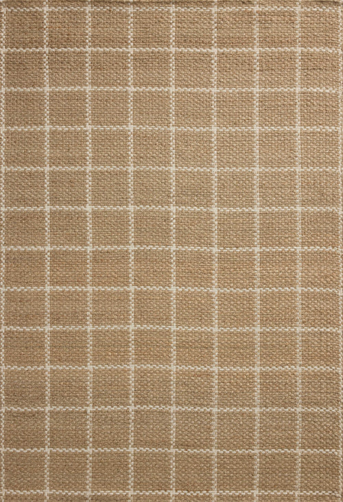 Chris Loves Julia x Loloi Fletcher Rugs - Natural / Ivory-Blue Hand Home
