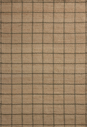 Chris Loves Julia x Loloi Fletcher Rugs - Natural / Olive-Blue Hand Home