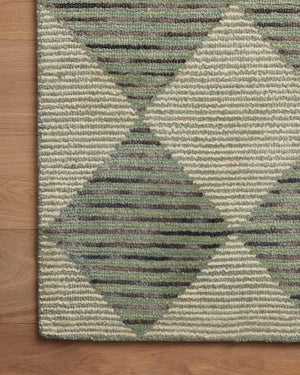 Chris Loves Julia x Loloi Francis Rugs - Spa / Granite-Blue Hand Home