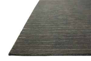 Chris Loves Julia x Loloi Henry Rugs - Charcoal / Ivory-Blue Hand Home