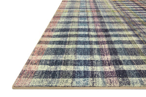 Chris Loves Julia x Loloi Humphrey Rugs - Plum / Multi-Blue Hand Home