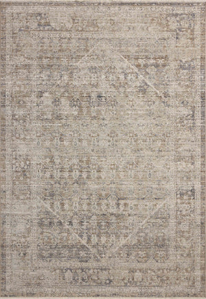 Chris Loves Julia x Loloi Ida Rugs - Slate / Natural-Blue Hand Home