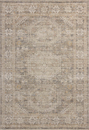 Chris Loves Julia x Loloi Ida Rugs - Taupe / Multi-Blue Hand Home
