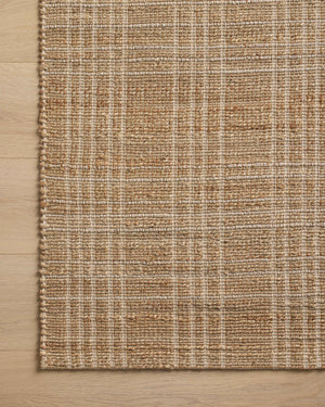 Chris Loves Julia x Loloi Judy Rugs - Natural / Cream-Blue Hand Home