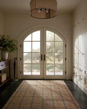 Chris Loves Julia x Loloi Judy Rugs - Natural / Stone-Blue Hand Home