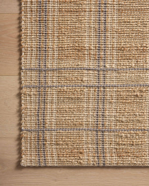 Chris Loves Julia x Loloi Judy Rugs - Natural / Stone-Blue Hand Home