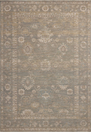 Chris Loves Julia x Loloi Louisa Rugs - Lagoon / Ivory-Blue Hand Home