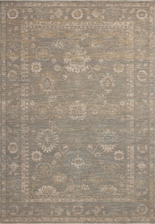 Chris Loves Julia x Loloi Louisa Rugs - Lagoon / Ivory-Blue Hand Home