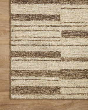 Chris Loves Julia x Loloi Polly Rugs - Beige / Tobacco-Blue Hand Home