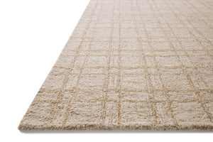 Chris Loves Julia x Loloi Polly Rugs - Khaki / Sand-Blue Hand Home