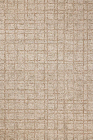 Chris Loves Julia x Loloi Polly Rugs - Khaki / Sand-Blue Hand Home