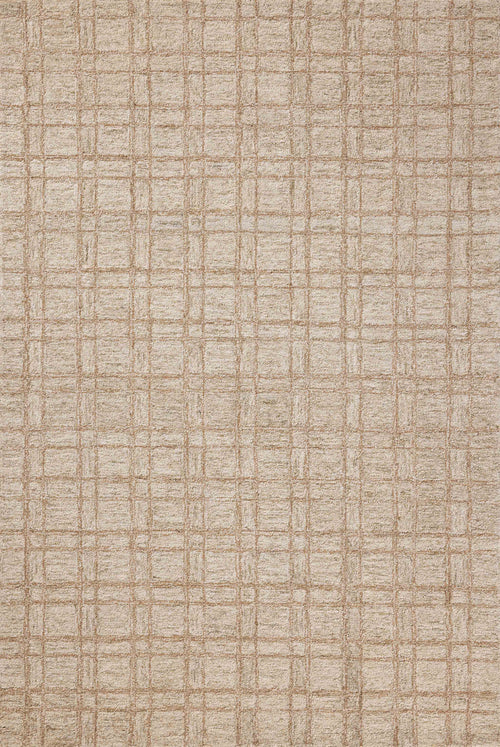 Chris Loves Julia x Loloi Polly Rugs - Khaki / Sand-Blue Hand Home