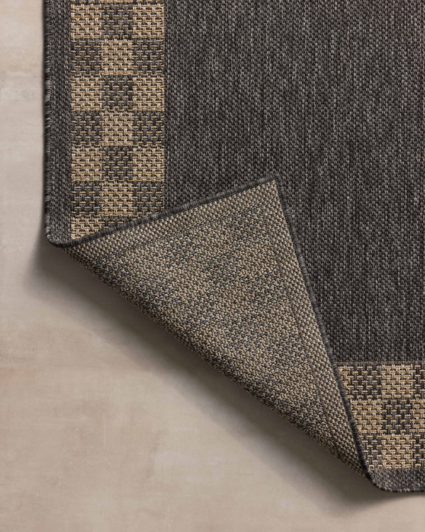 Chris Loves Julia x Loloi Providence Rugs - Natural / Charcoal-Blue Hand Home