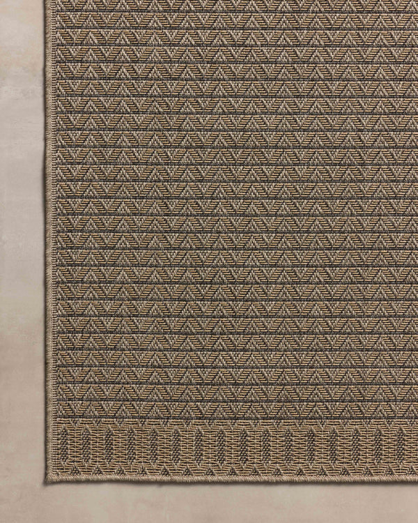 Chris Loves Julia x Loloi Providence Rugs - Natural / Graphite-Blue Hand Home