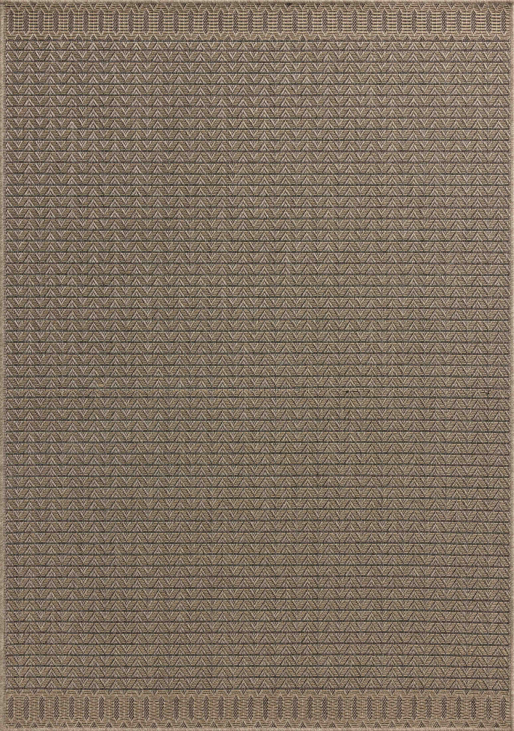 Chris Loves Julia x Loloi Providence Rugs - Natural / Graphite-Blue Hand Home
