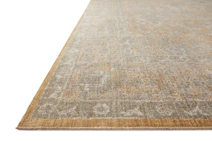 Chris Loves Julia x Loloi Rosemarie Rugs - Gold / Sand-Blue Hand Home