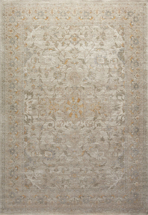 Chris Loves Julia x Loloi Rosemarie Rugs - Ivory / Natural-Blue Hand Home