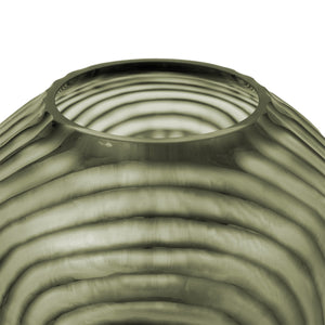 Circle Large Vase, Nori Green