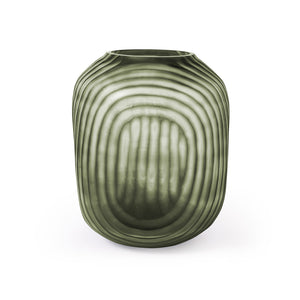 Circle Large Vase, Frost Blue
