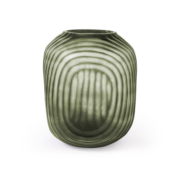Circle Large Vase, Frost Blue