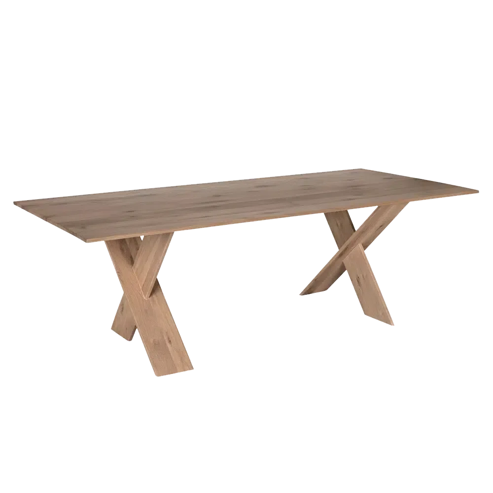 Clint Dining Table, RO, Black - 92x42x30-Blue Hand Home