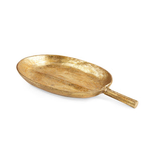 Clovis Plate, Gold Leaf