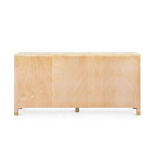 Cole Large 8-Drawer / Burl-Blue Hand Home