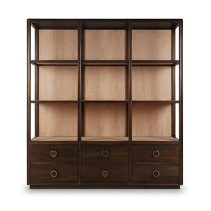 Cohan Open Cabinet w/ 6 Drawers-Blue Hand Home