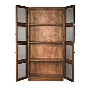 Collins Hutch, Dark Walnut-Noir Furniture-Blue Hand Home