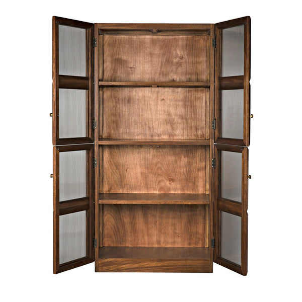 Collins Hutch, Dark Walnut-Noir Furniture-Blue Hand Home