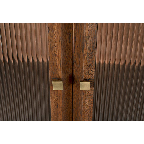 Collins Hutch, Dark Walnut-Noir Furniture-Blue Hand Home