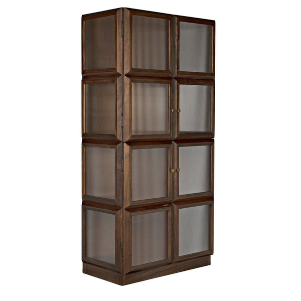 Collins Hutch, Dark Walnut-Noir Furniture-Blue Hand Home