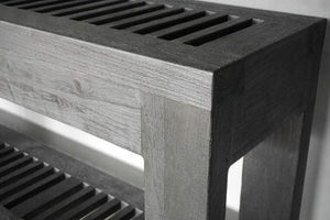 Console Teak-Blue Hand Home