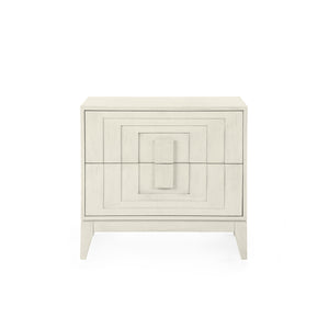 Cooper 2-Drawer Side Table-Blue Hand Home