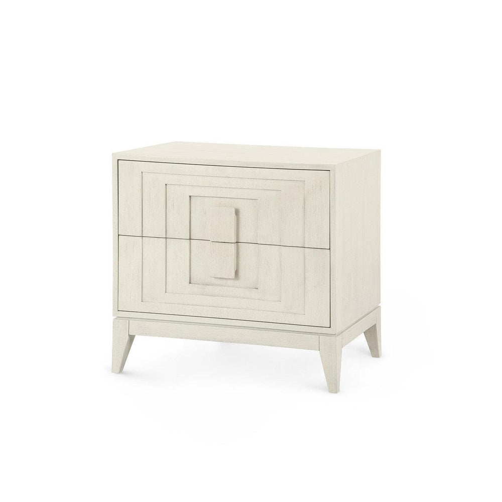 Cooper 2-Drawer Side Table-Blue Hand Home
