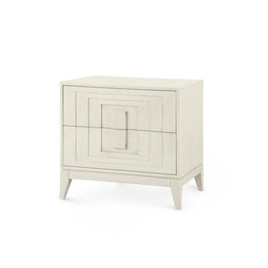 Cooper 2-Drawer Side Table-Blue Hand Home