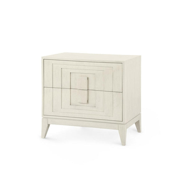 Cooper 2-Drawer Side Table-Blue Hand Home