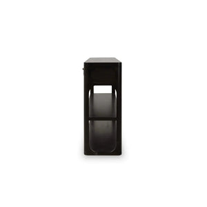 Corte Open Console Table w/ 2 Drawers-Blue Hand Home