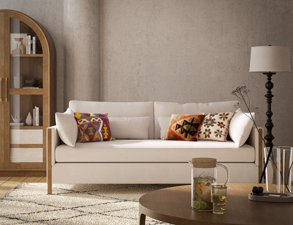 Corte Round Coffee Table-Blue Hand Home