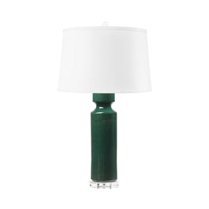 Corinth Lamp Without Shade, Cloud Blue