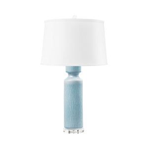 Corinth Lamp Without Shade, Emerald Green