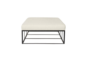 Cruz Ottoman 60"-Blue Hand Home
