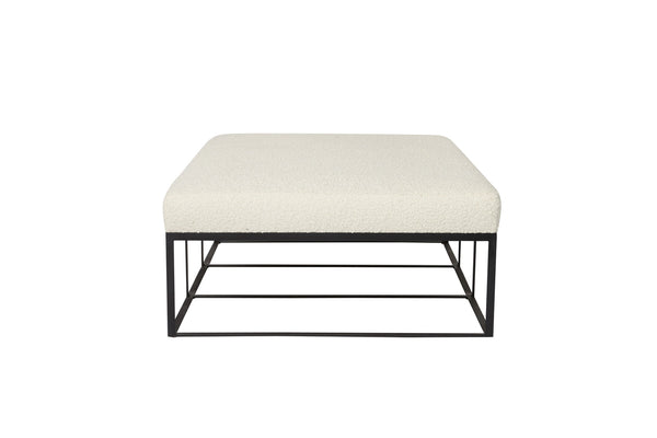 Cruz Ottoman 60"-Blue Hand Home